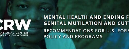 Mental Health and Ending Female Genital Mutilation and Cutting: Recommendations for U.S. Foreign Policy and Programs