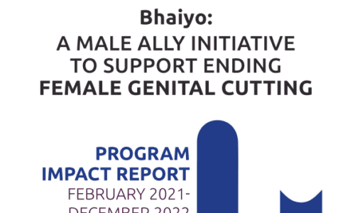 Bhaiyo: A Male Ally Initiative to Support Ending Female Genital Cutting